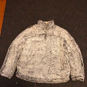 Thick half zip sweater